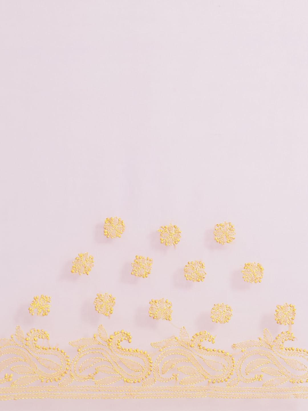 Ada Hand Embroidered Lucknow Chikankari Women's Georgette Saree with Unstitched Blouse Piece A311194 Mauve