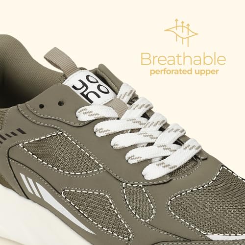 YOHO Chunky Sneakers for Women | Cushioned Insole | Anti-Skid | Casual Shoes