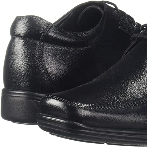 Bata Mens Flat Uniform Dress Shoe, Black, 7 UK