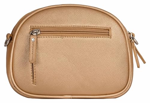 eske Anastasia Vegan Leather Women's Shoulder Bag (Light Gold)