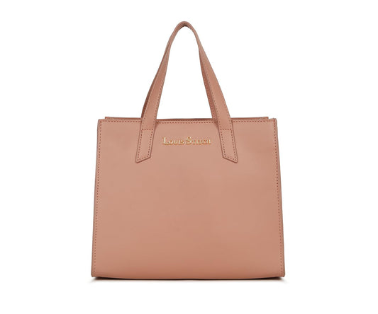 LOUIS STITCH Stylish Pink Handbag for Women | Ladies Satchel Handbag for Travel, Office, College | LDB-VF1039-HBPK