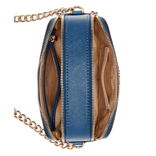 GUESS Women's Navy Pu Solid Camera Bag