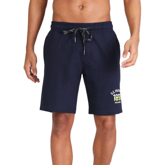 U.S. POLO ASSN. Men's Lounge Shorts (I670-195-PL-M_Navy_Medium)