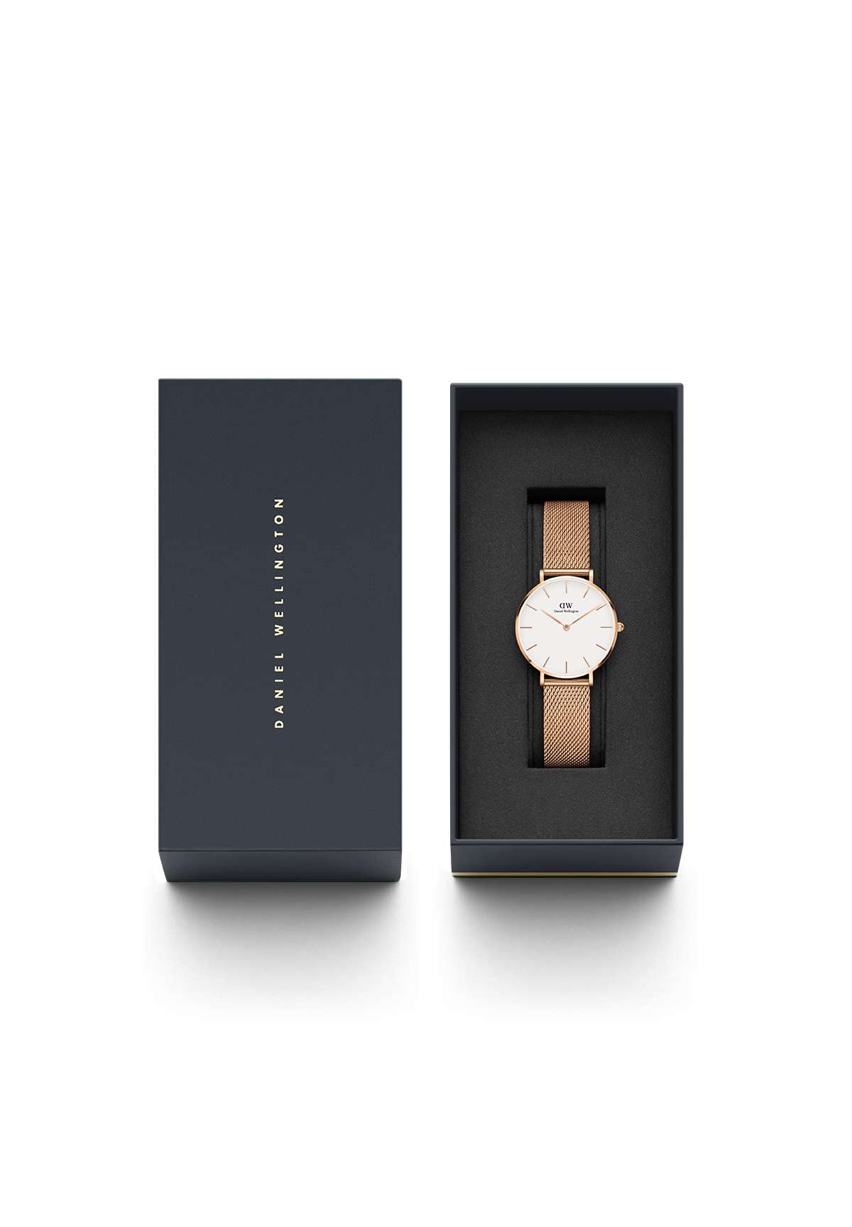 Daniel Wellington Classic Petite Analog White Dial Women's Watch-DW00100163
