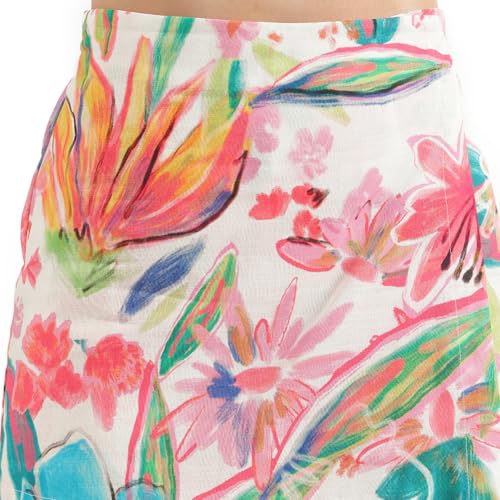 UNITED COLORS OF BENETTON Printed Skorts (Size: S)-25P4WVNSK169I901 Multicolour