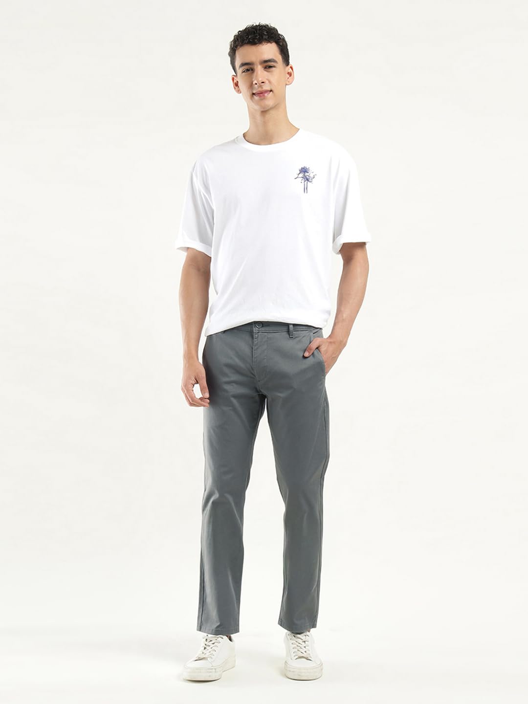 Levi's Men's Fitted Casual Pants (A8766-0030_Grey