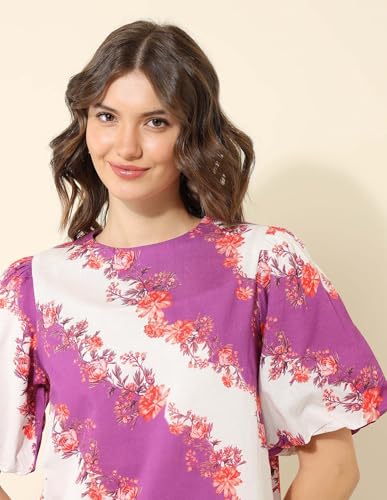 U.S. POLO ASSN. Women's Cotton Shift Mini Dress (UWSS25DRS160 Multicolor