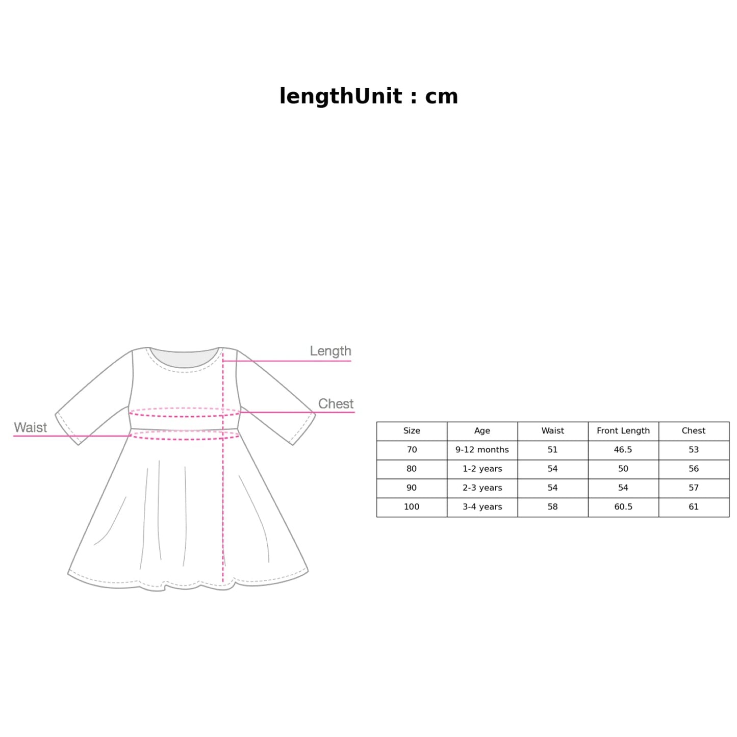 Hopscotch Girls Floral Applique Party Dress In Peach Color for Ages 3-4 Years