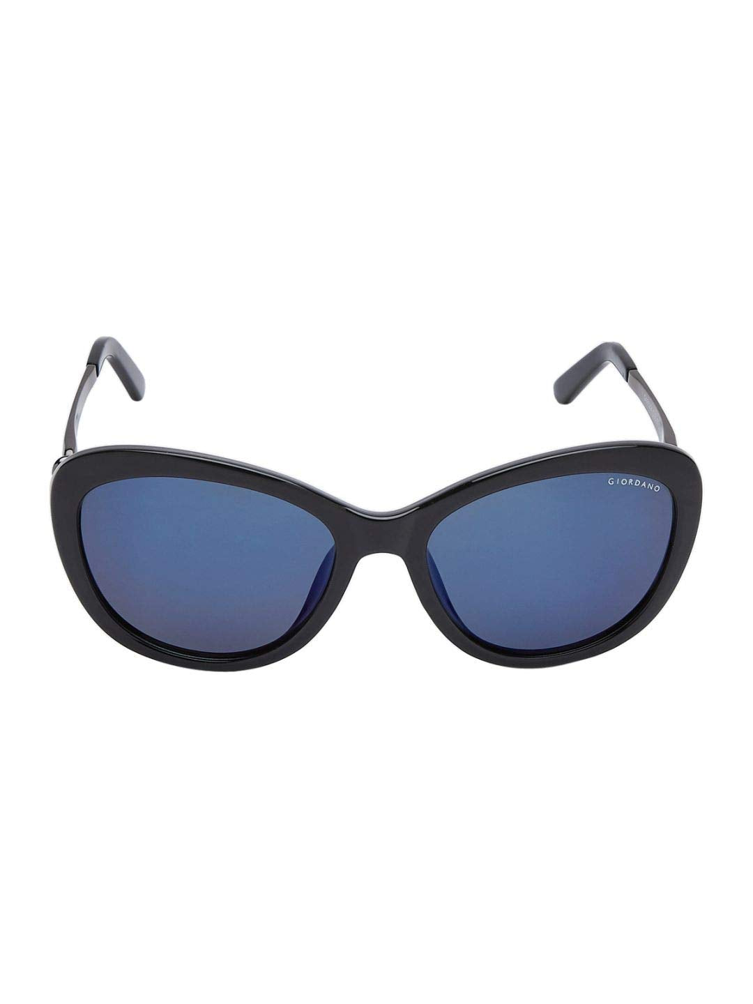 Giordano UV Protected Cat Eye Women Sunglasses (56 | Blue Lens)