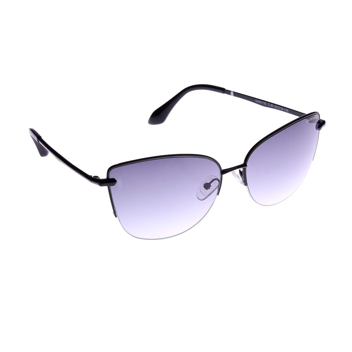 Giordano UV Protected Cateye Women Sunglasses - (62 | Grey Lens)