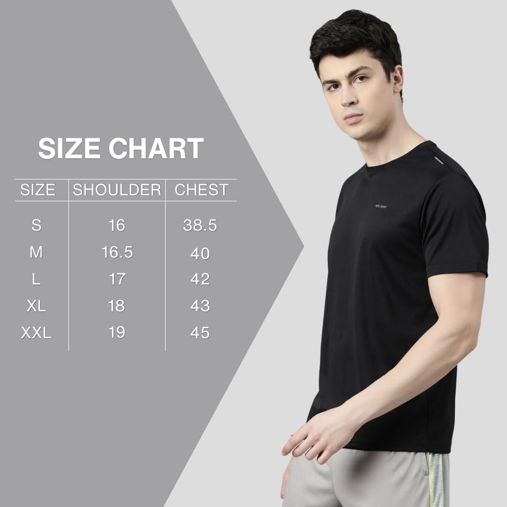 Pepe Jeans Men's Solid Regular Fit T-Shirt (PPTS01_Black