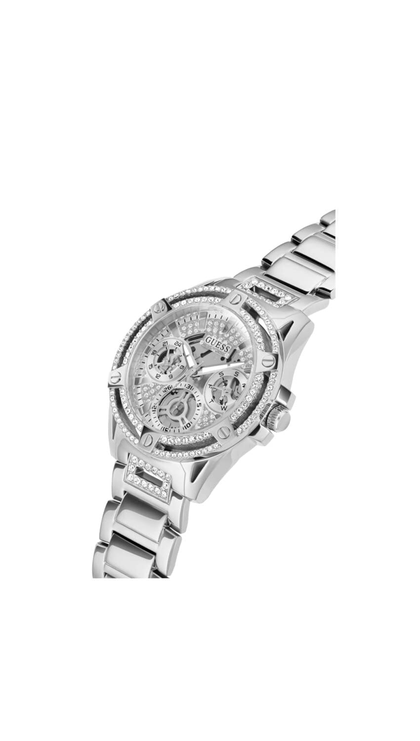 GUESS Chronograph Silver Dial Women's Watch-GW0464L1