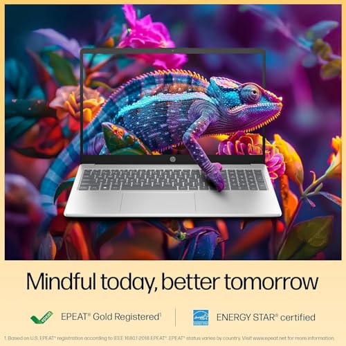 HP 15 Laptop, AMD Ryzen 7 5825U [16GB DDR4,512GB SSD] [Win11, Office Home'2024/M365 Basic(1yr)*] [Anti-Glare,Micro-Edge,15.6''/39.6cm FHD]Silver,1.59kg [Backlit KB+FHD Camera+Radeon Graphics] fc0533AU