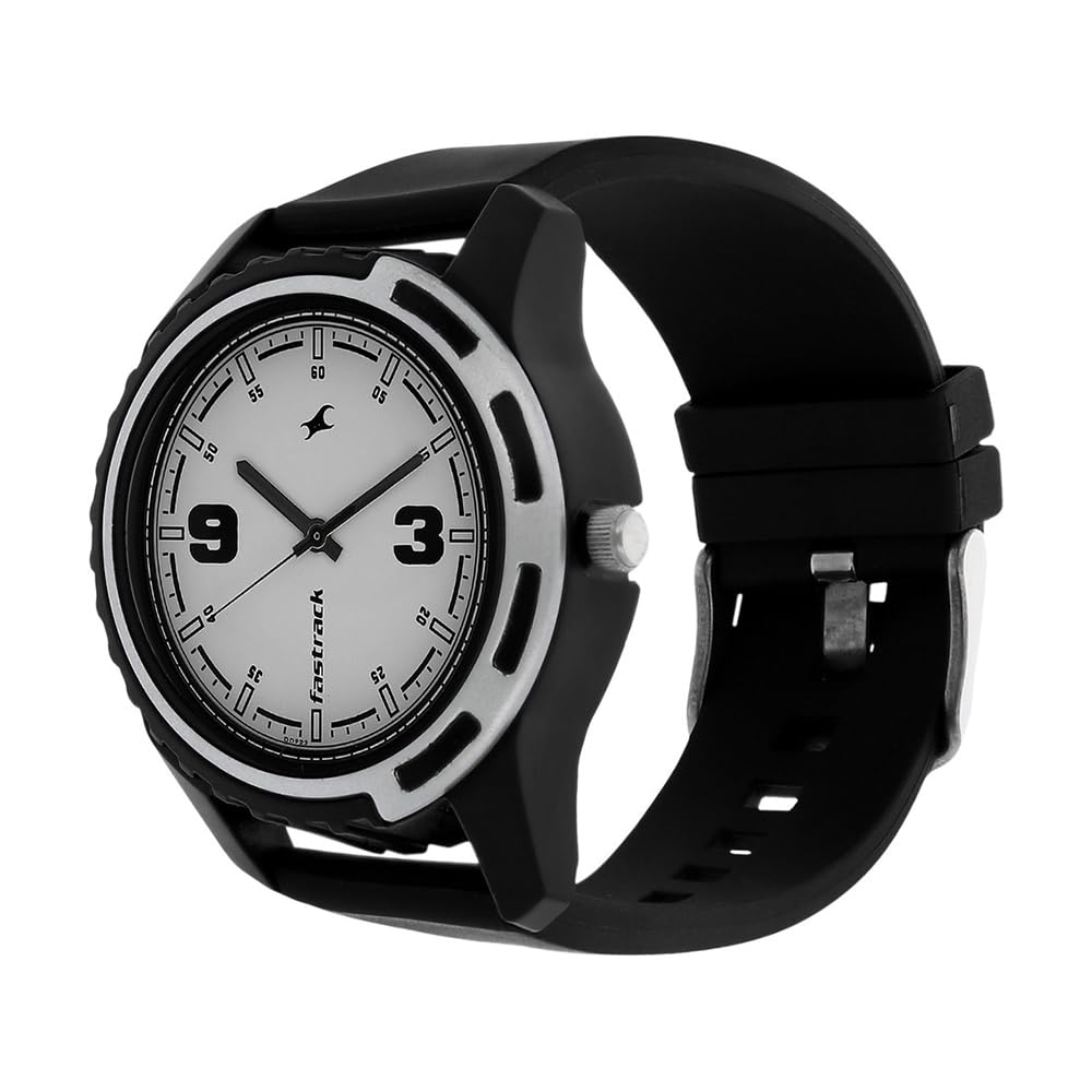 Fastrack Casual Analog White Dial Men's Watch NM3114PP01/NN3114PP01