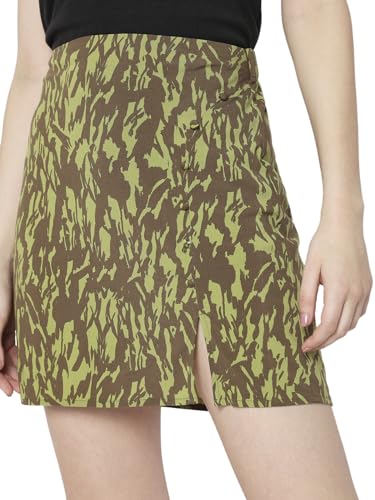 VERO MODA Viscose Western Skirt