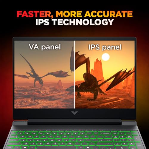HP Victus 15 Smartchoice, Intel Core i5-14500HX, 6GB RTX 3050, 12GB DDR5(Upgradeable) 512GB SSD, FHD, 144Hz, 300nits,15.6''/39.6cm, Win11,Office24, Mica Silver, 2.3kg, fa2627/2624TX, RGB Gaming Laptop