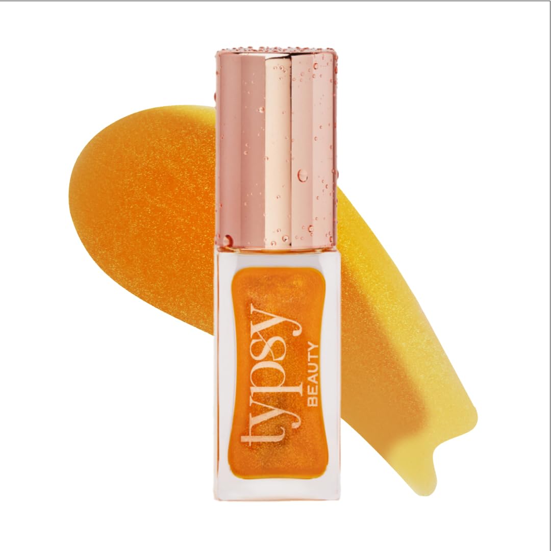 Typsy Beauty Hi Honey! SPF 25 Lip Oil| 7ml|Gloss like shine Enriched with Mirsalehi Honey & Vitamin E,PA+++ High UVA Protection |Zero Taste| Protects chapped lips with Metal Cooling Applicator