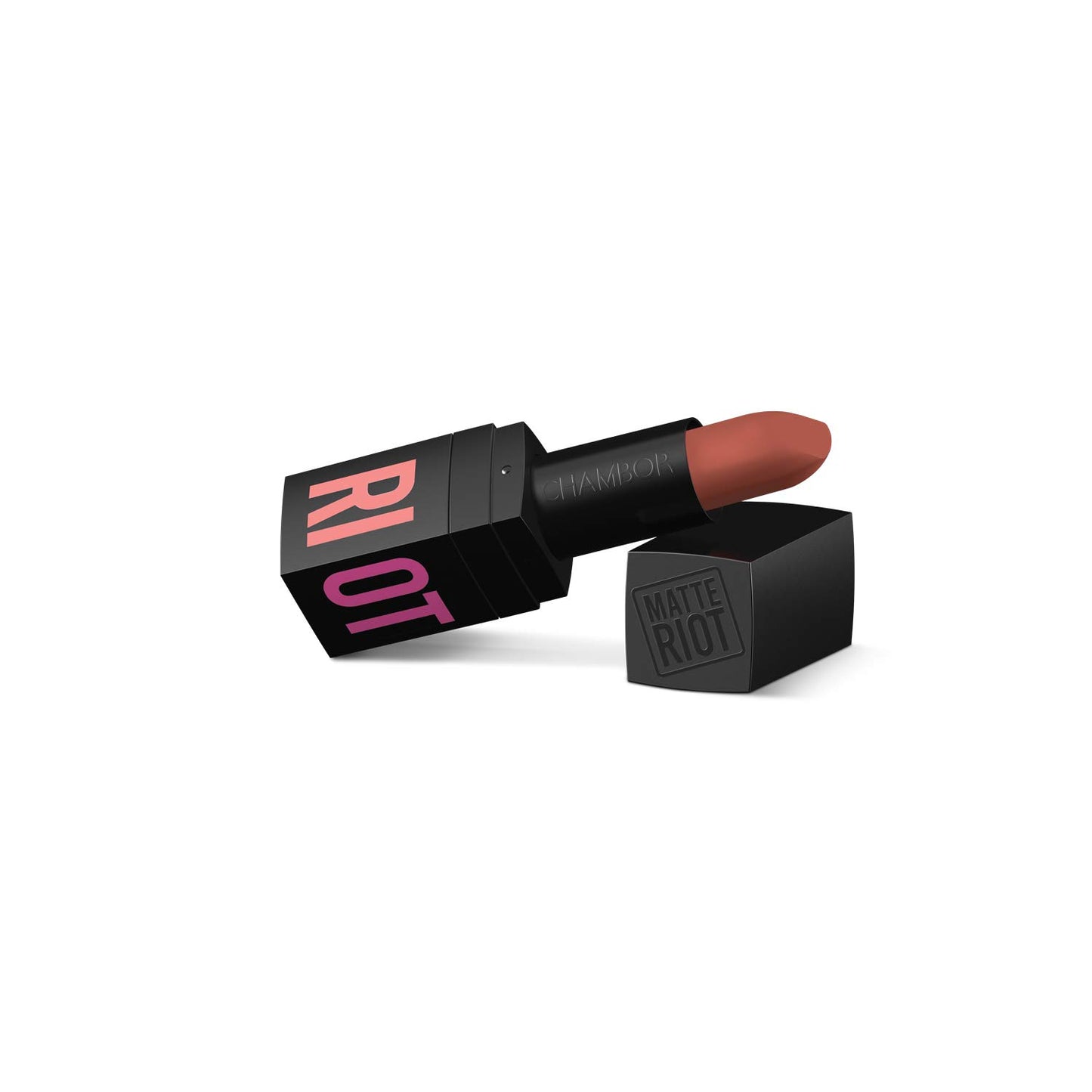 CHAMBOR Matte Riot # 283 - Apricot Cuddle, Apricot Cuddle, 4.5 g