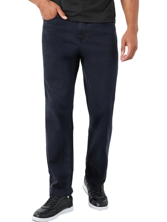 Styli Men's Regular Jeans (7012185407_Black_6_34)