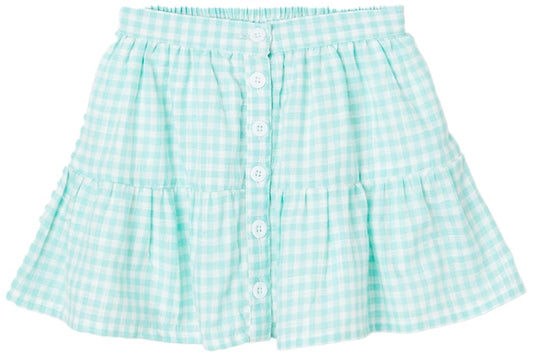 Max Cotton Western Skirt Light Green