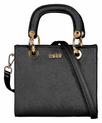 eske Sofia Vegan Leather Women's Handbag (Black)