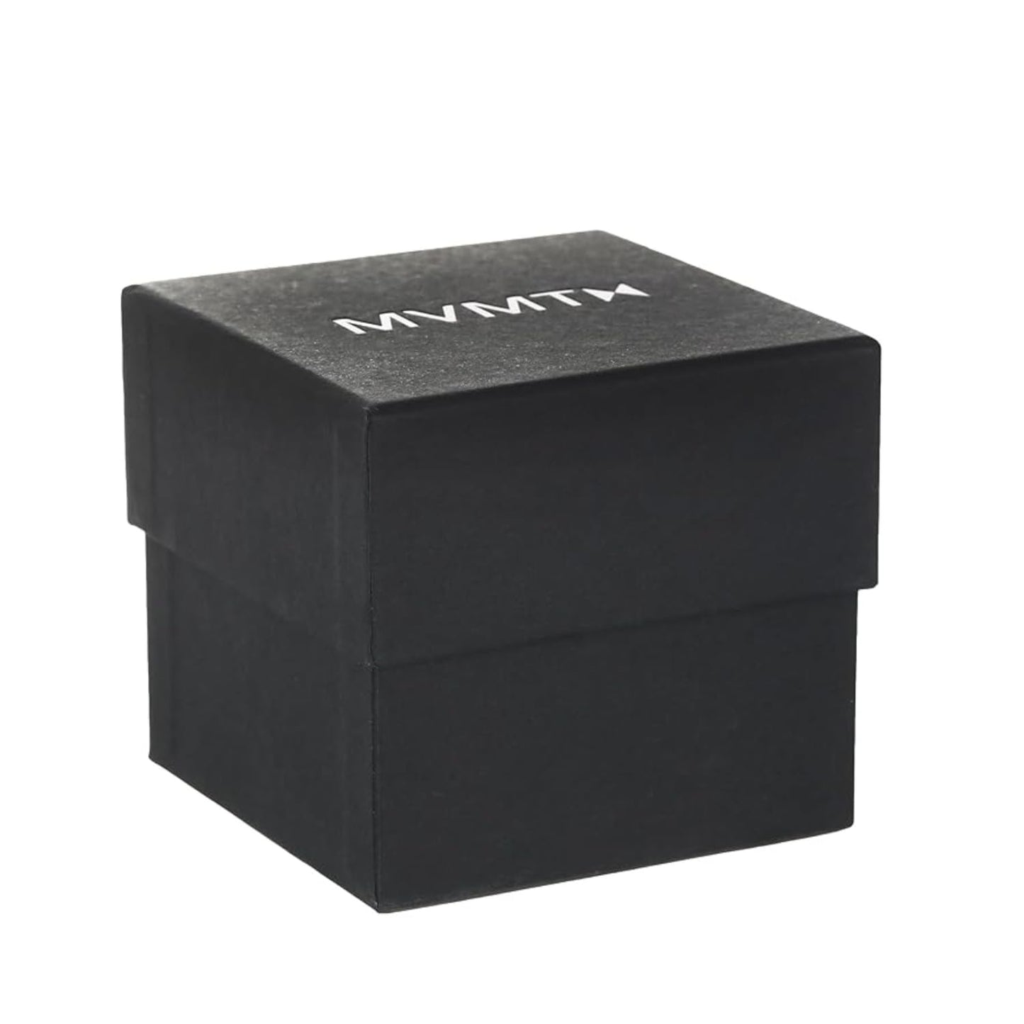 MVMT Signature Square Qtz Basic Calendar White Rectangle Dial Women's Analog Watch|Ionic Plated Gold Steel Material|Gold Color Band - Mf03-G