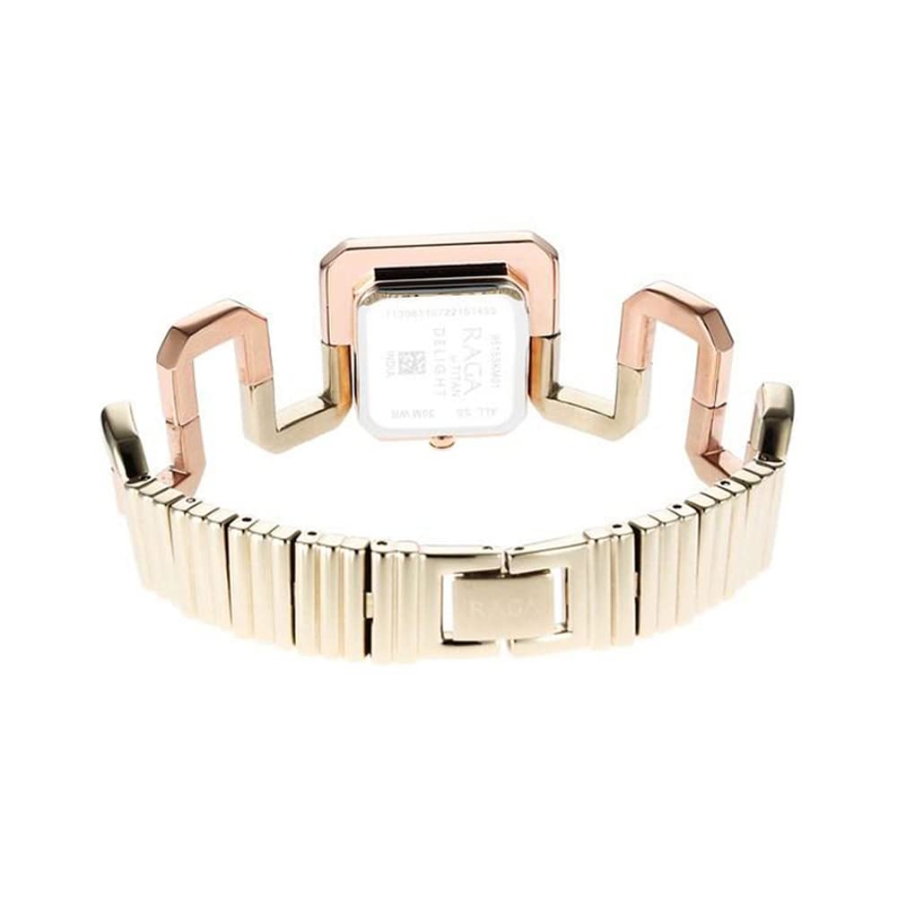 Titan Analog Purple Dial Women's Watch-95197WM01