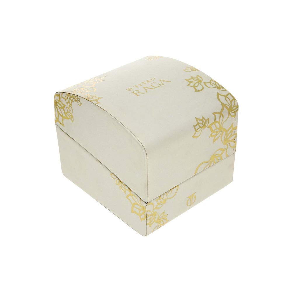 Titan Raga Aurora Analog Beige Dial Women's Watch NM2540WM05/NN2540WM05/NP2540WM05