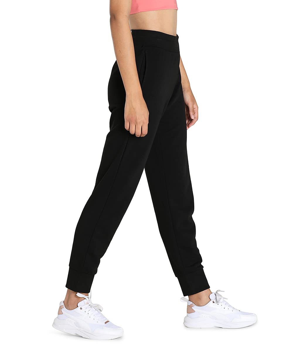 Puma Women's Regular Casual Pants (84720401 Black_XL)