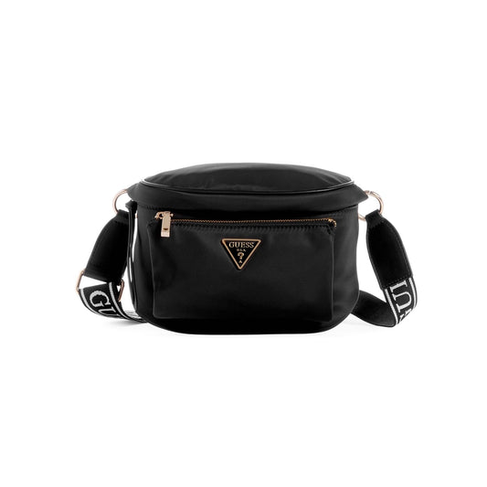 GUESS Women Solid Nylon Power Play Mini Sling Bag