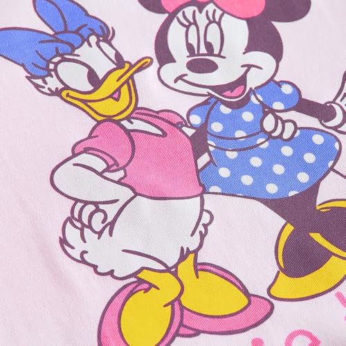 Hopscotch Girls Full Sleeves Multi 3-Pack Minnie Mouse Cotton T-shirts For Ages (3-6 Months)