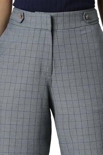 Van Heusen Women's Regular Casual Pants (VWTFFRGFH44455_Grey