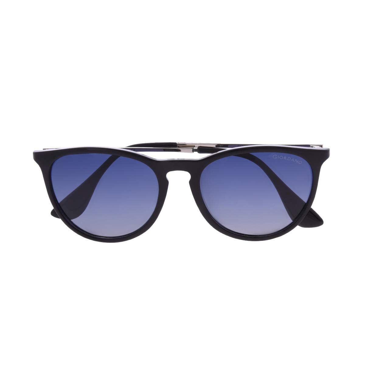 Giordano Gradient Square Unisex Sunglasses - (GA90238C04|54|Blue Color Lens)