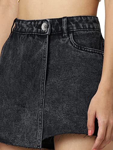 ONLY Women's Above Knee Black Skirt_