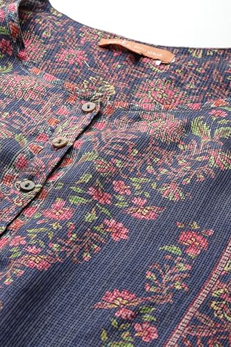 Aarke Ritu Kumar Blue Shobhika Kurta with Pant and Dupatta