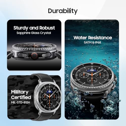 Samsung Galaxy Watch8 Classic (47mm LTE, Black)_with Other Offers