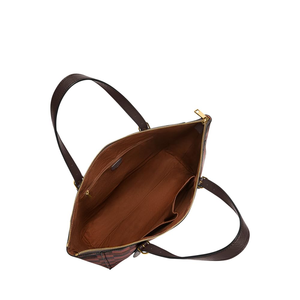 Fossil Women's Carlie Tote Bag, Harlow Multi Print