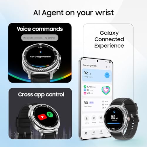 Samsung Galaxy Watch8 Classic (47mm LTE, Black)_with Other Offers