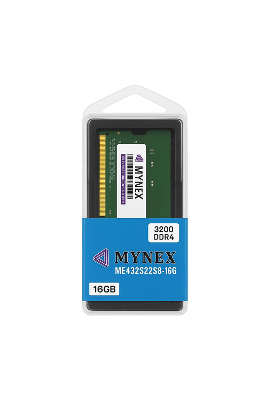 MYNEX 32GB DDR4 3200MHz Laptop RAM | High-Speed SODIMM Memory | Model: ME432S22S8-32G - CL22 | Low Power 1.2V | Non-ECC, Unbuffered | Compatible with Intel & AMD Laptops (32, GB)