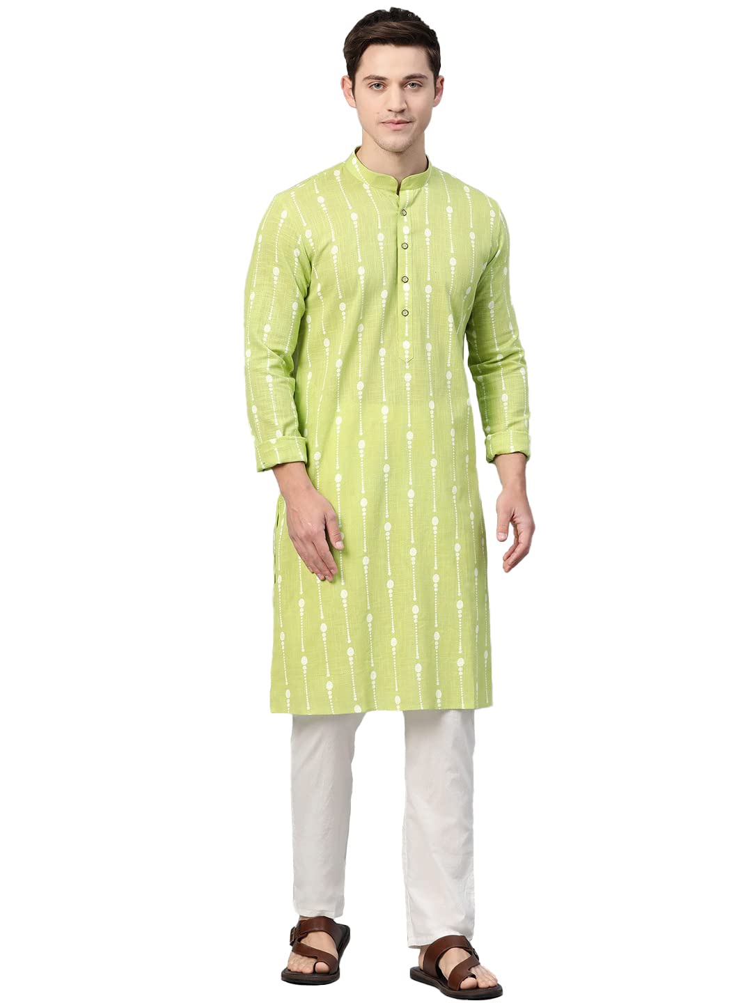 See Designs Men's Cotton Regular Kurta - SDKT890XL