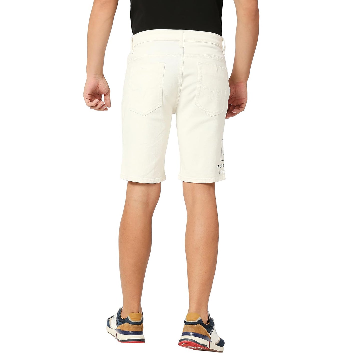 Pepe Jeans Men's Chino Shorts (PM207218P57_White
