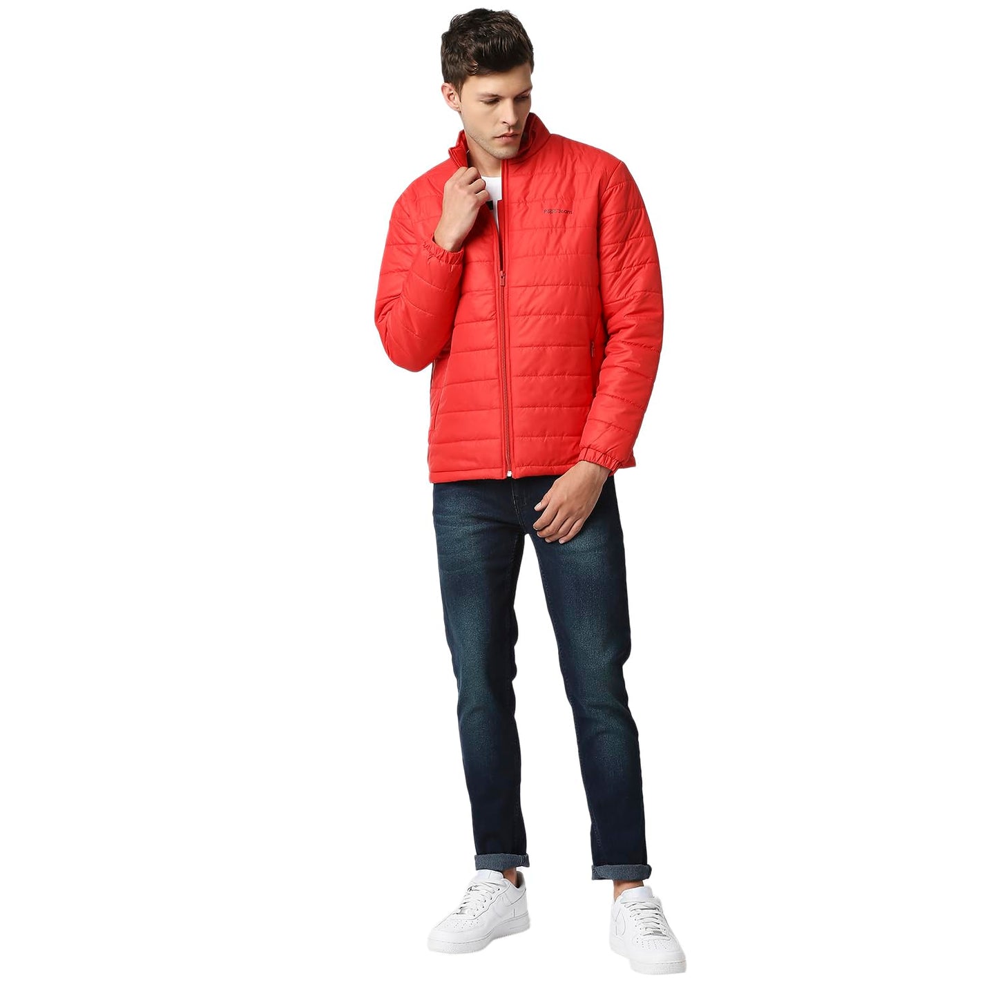 Pepe Jeans Men's A-Line Coat (PM402729_Red_S)