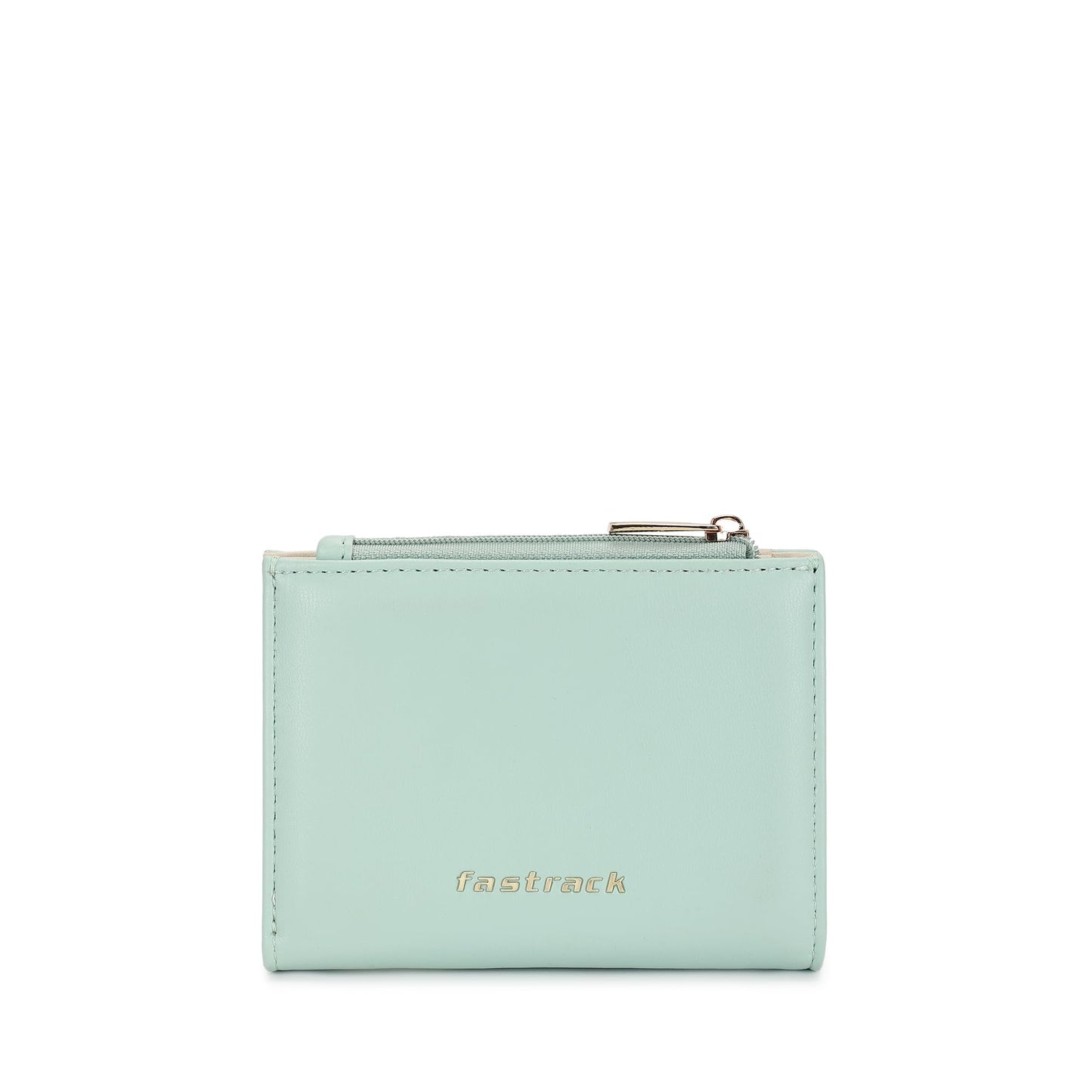 Fastrack Women's Buckle Flap Two-Fold Wallet | Multiple Card Slots, Cash Slots, Zip Coin Pocket, Buckle Design Flap | Stylish & Secure | 6 Months Warranty