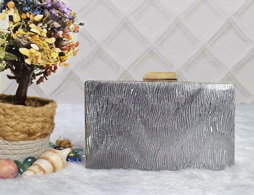 Divine Collection Shades Clutch (Grey)
