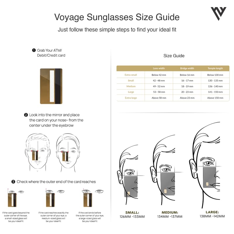 Voyage UV Protection Black Round Non-Polarized Sunglasses for Men & Women (2206MG3770 | Silver Frame | Black Lens | 48)