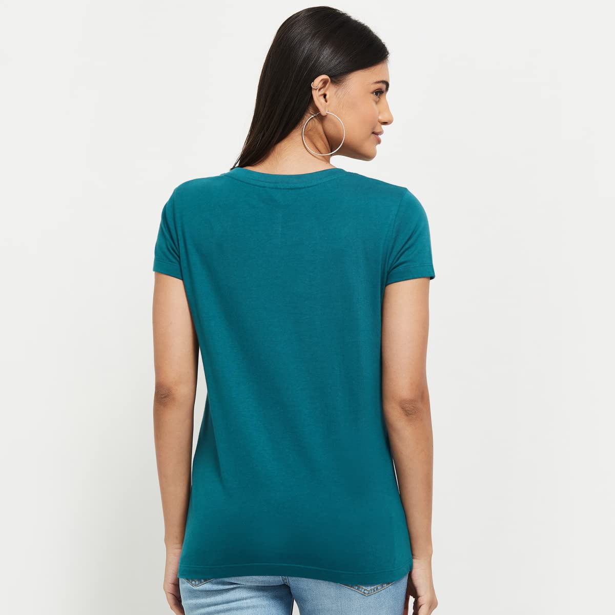 Max Women's Regular Blouse (SU22CCP05_Teal L)