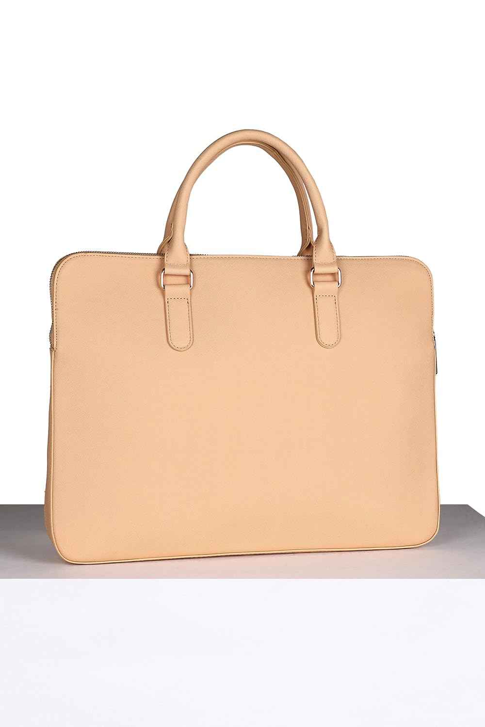 Allen Solly Women Beige Casual Laptop Bag