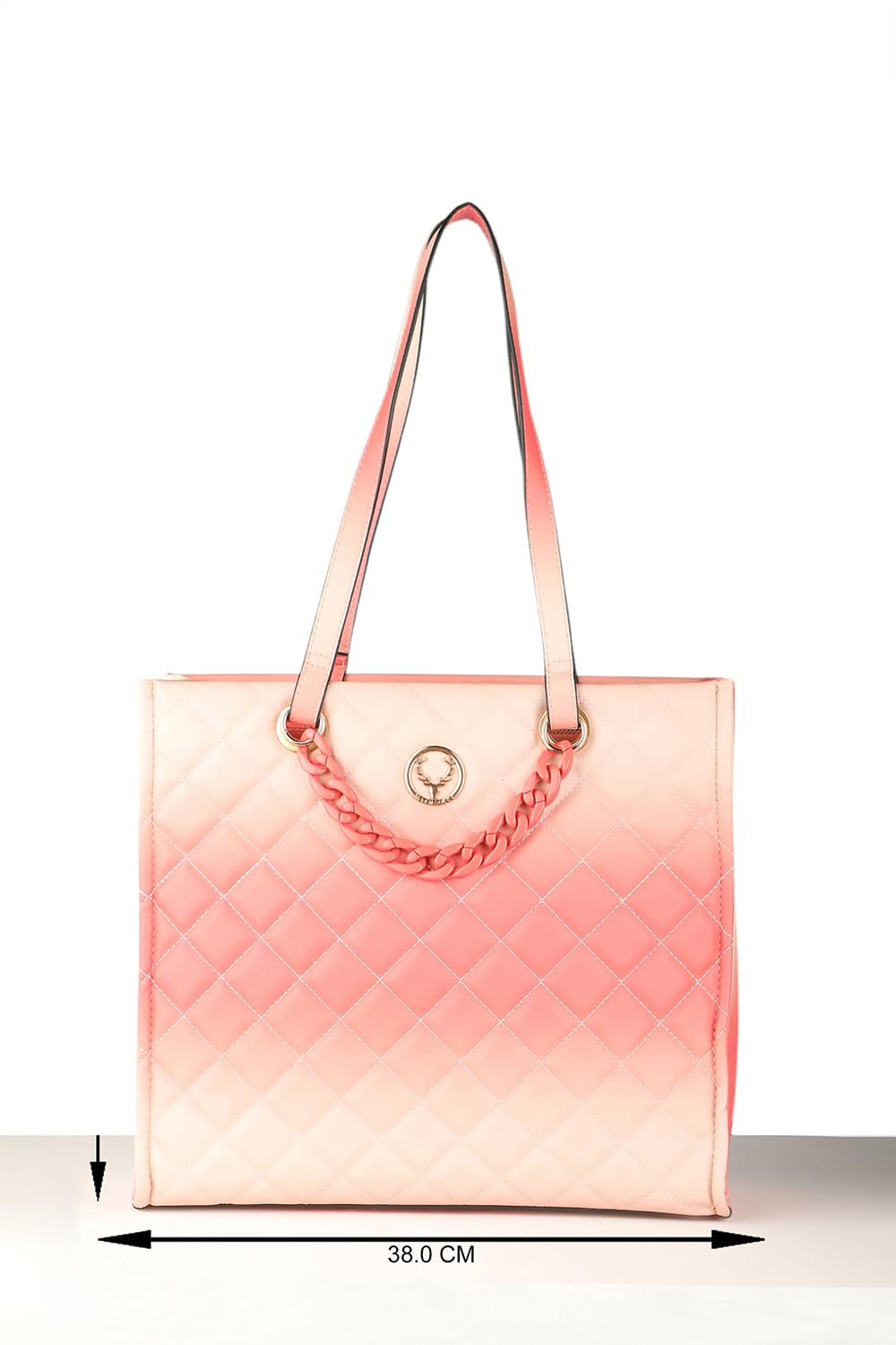 Women Pink Casual Tote Bag