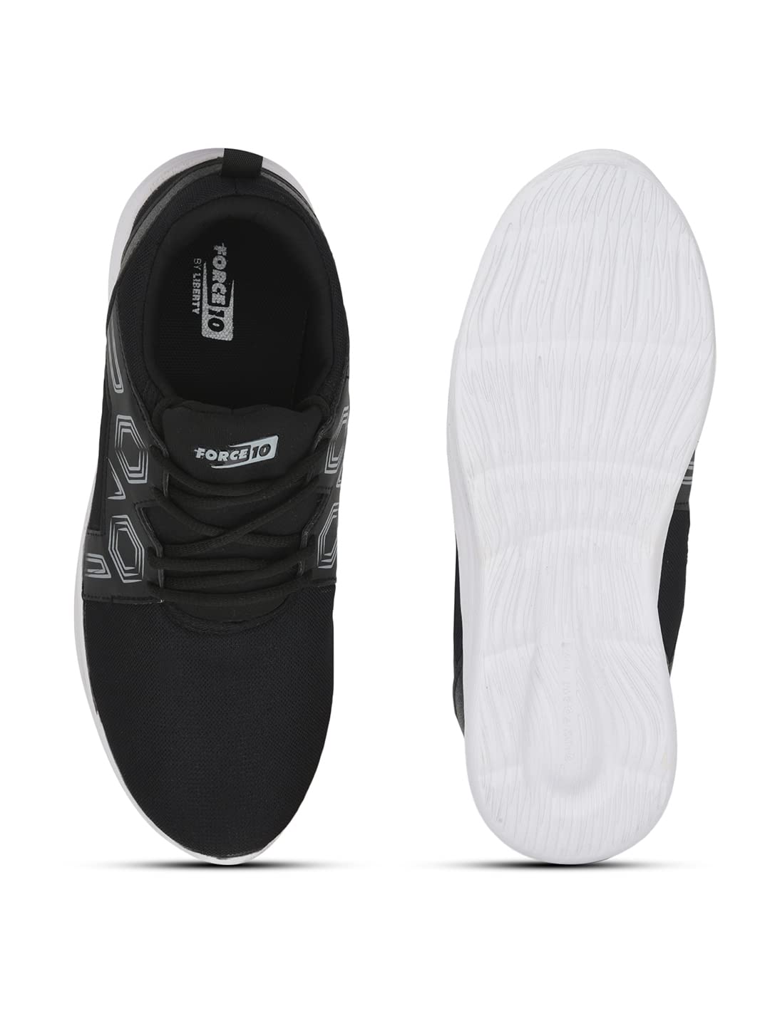 Liberty Mens Samuel-E Black Running Shoes - 44