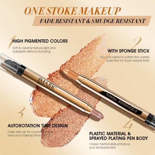 COSLUXE IMAGIC CREAMY EYESHADOW PENCIL 2.5g (7 - Copper)